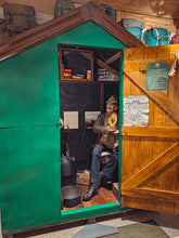 Load image into Gallery viewer, Backcounty Hut Display | $5,000 Donation | NZ Hunting and Shooting Museum Display