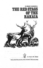 Load image into Gallery viewer, The Red Stags of The Rakaia | D. Bruce Banwell