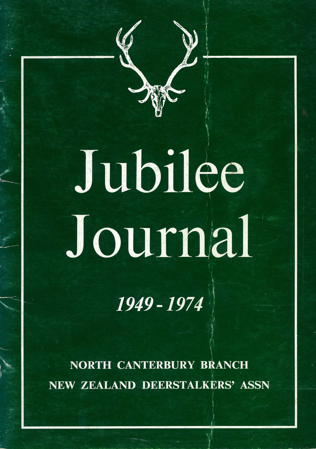 Jubilee Journal | North Canterbury Branch NZDA | 1949 - 1974 | Second Hand Book