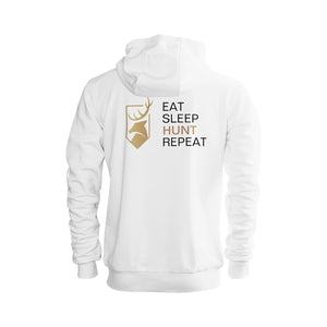 Eat, Sleep, Hunt, Repeat Unisex Hoodie V2