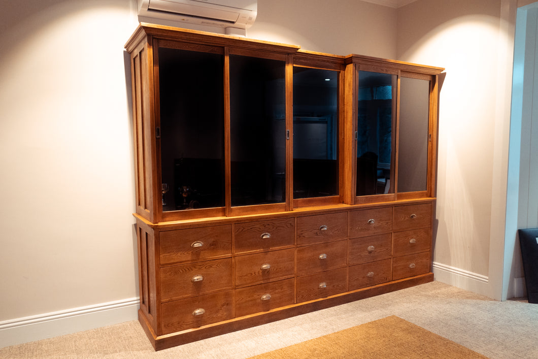 Banwell Oak Library Unit | $5,000 Donation | NZ Hunting and Shooting Museum Display