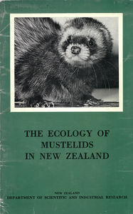 The Ecology of Mustelids in New Zealand | New Zealand Department of Scientific and Industrial Research | Second Hand Book