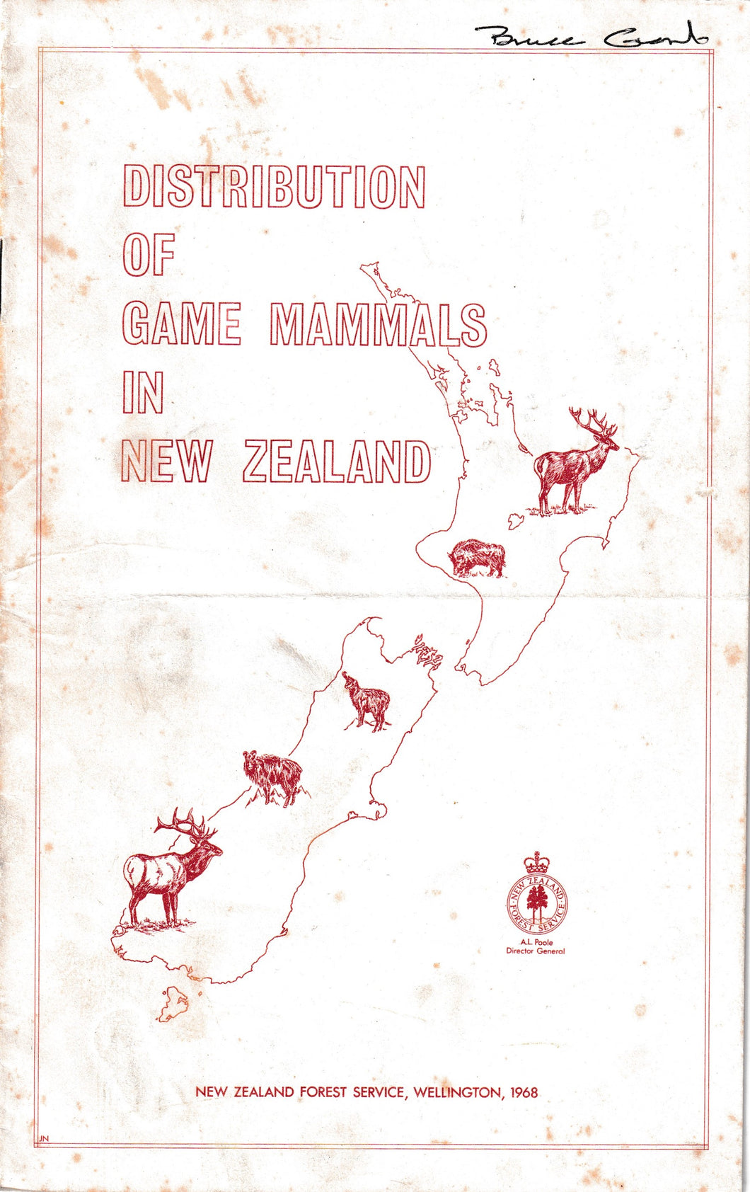 Distribution Of Game Animals In New Zealand | NZFS
