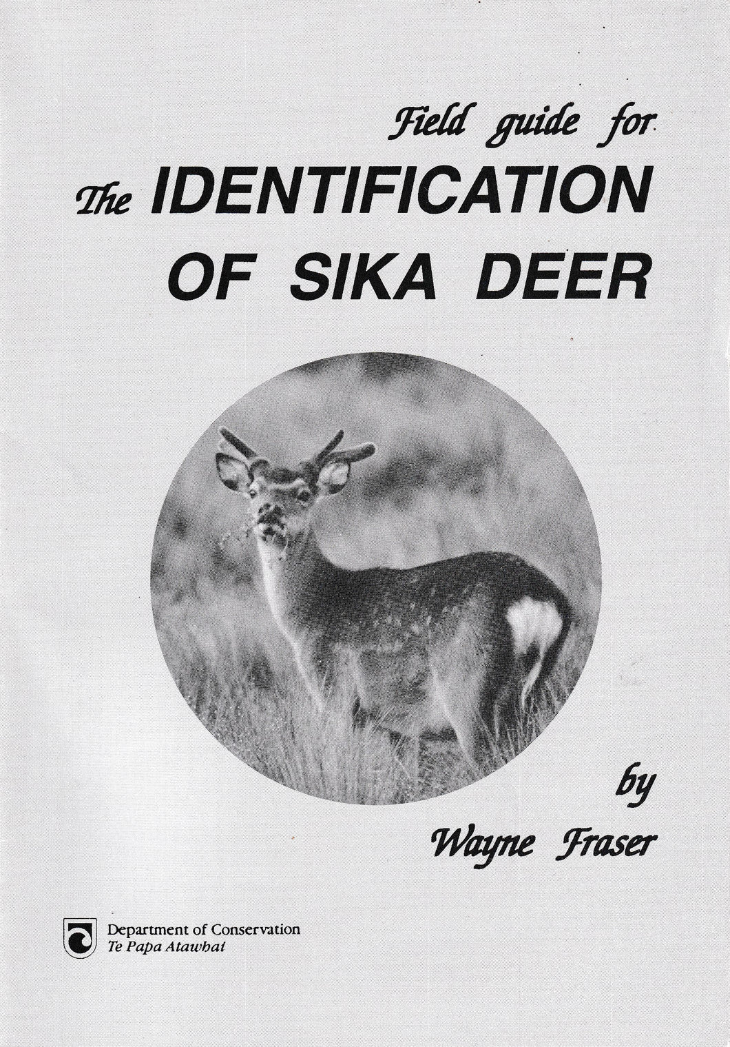 Field Guide For The Identification Of Sika Deer | Wayne Fraser